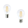 CLA GLS - 8W LED Dimmable GLS A60 Shape Filament Clear Glass Globe - B22/E27-GLOBES-CLA Lighting