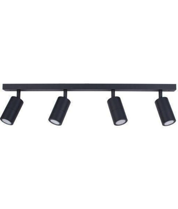 CLA PG4BAR - 4xGU10 4 Light Bar Adjustable Rail Ceiling Spot Light IP44-CEILING LIGHTS-CLA Lighting