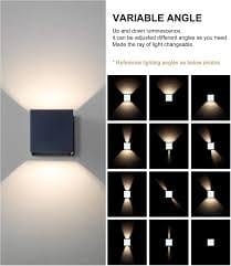 CUBE Up/Down LED Adjustable Light Surface Mount Wall Light-Exterior Wall Light-COPY