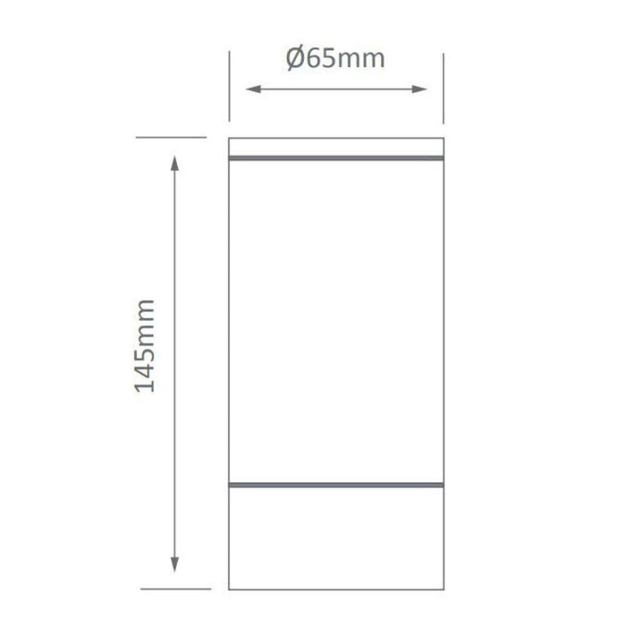 Domus ELITE-SM - GU10 Exterior Surface Mount LED Downlight Ceiling Light IP54-DOWNLIGHTS-Domus Lighting