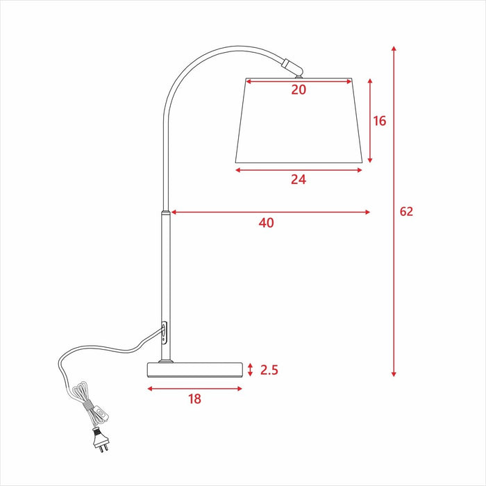 Hudson Table Lamp-Home & Garden > Lighting-Dropli