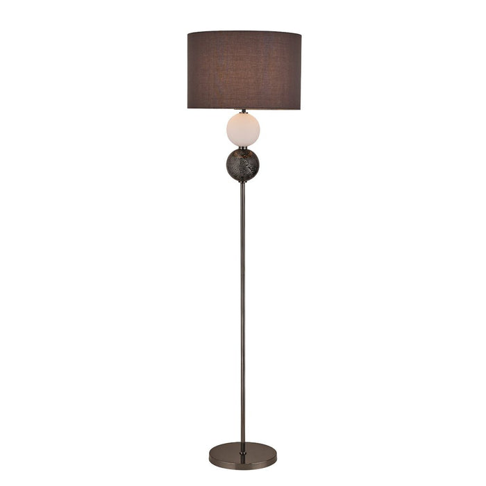 Murano 1 Light Floor Lamp Pewter - LL-27-0206PT-Floor Lamps-Lexi Lighting