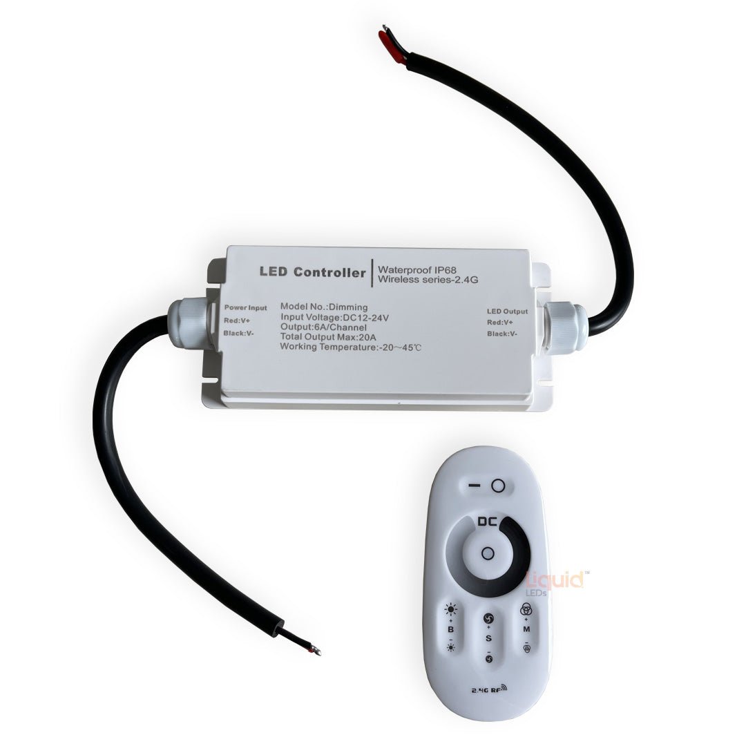 Remote dimmer online for led lights