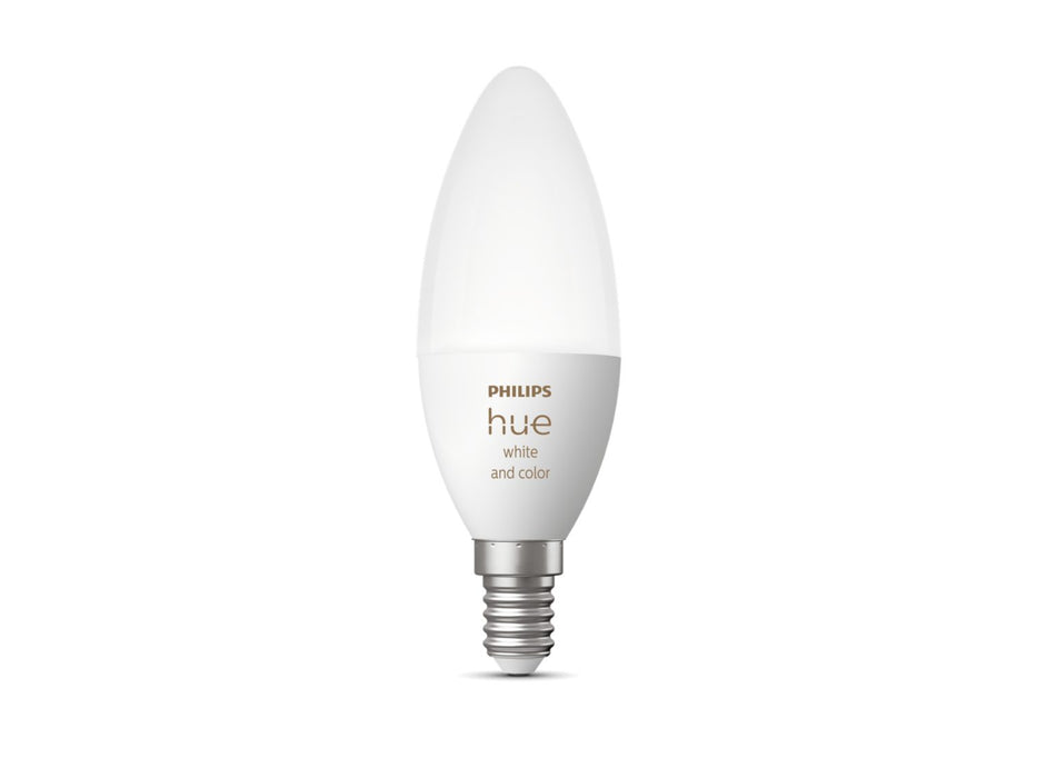 Philips Hue E14 Candle Globe - Colour-HUE Globes-Philips Hue