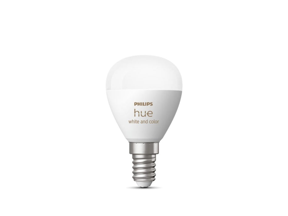 Philips Hue E14 Luster Candle Globe - Colour--COPY