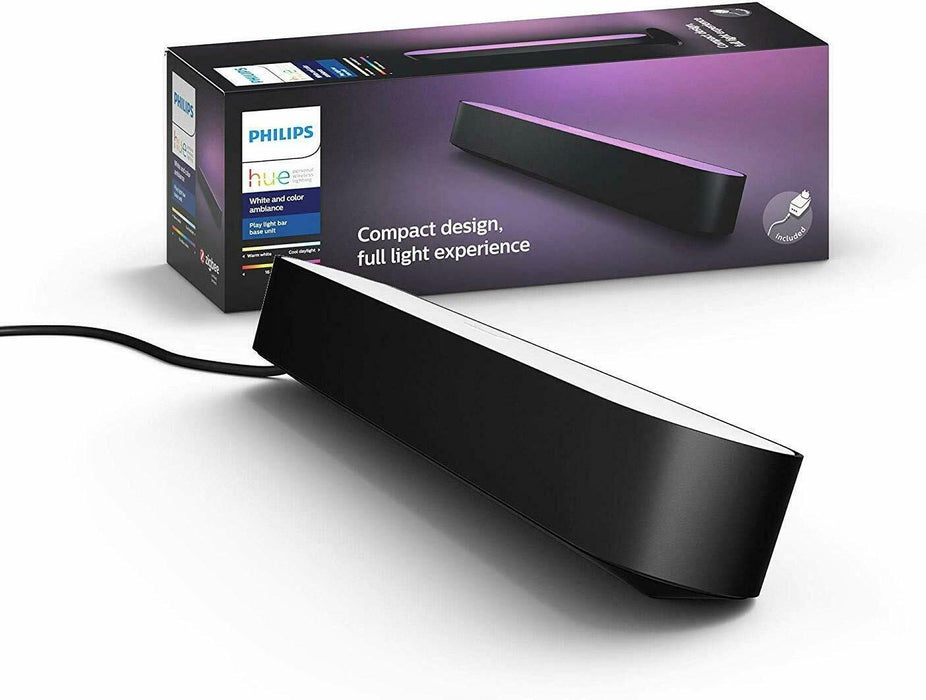 Philips Hue Play Lightbar White & Colour Ambiance - Single Pack - Black-LED Lightstrips-Philips Hue