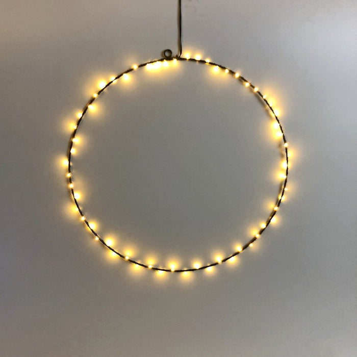 Hanging Ring with Dual Colour LED - 2 Size Options-Christmas Ceiling&Wall Decoration-Lexi Lighting