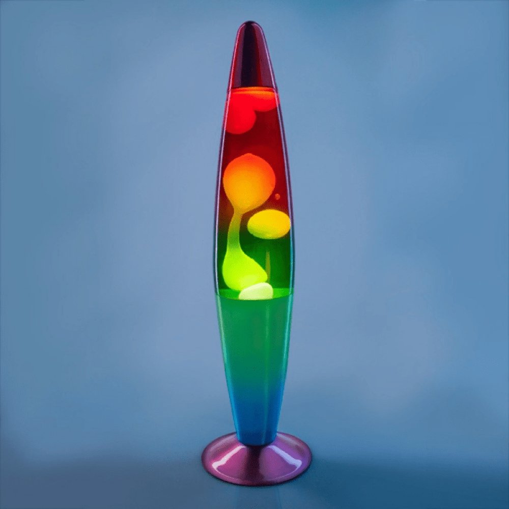 Dunelm rainbow outlet lava lamp