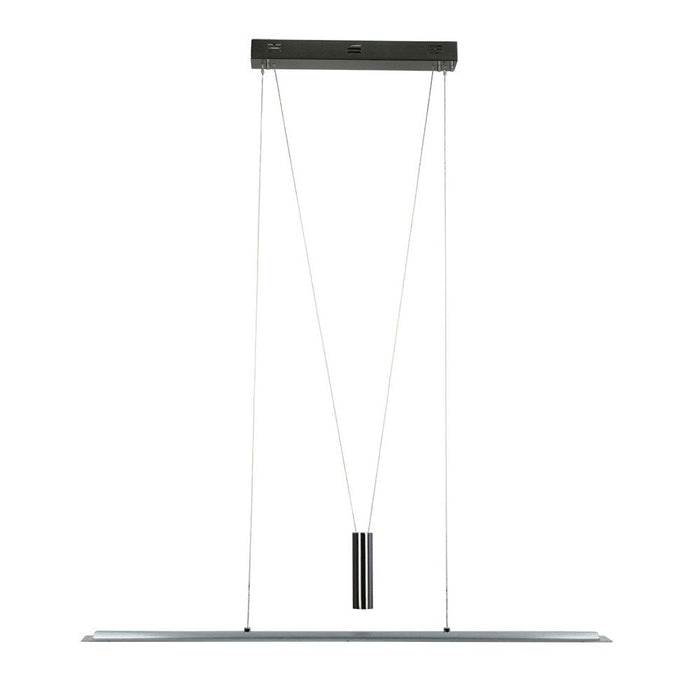 Ricco 24W LED Rise & Fall Brushed Chrome 1050mm - OL60815BC-LED Pendants-Oriel Lighting