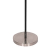 Sarantino 3-Shade Metal Floor Lamp Nickel & Matte Black Finish-Home & Garden > Lighting-Koala Lamps and Lighting