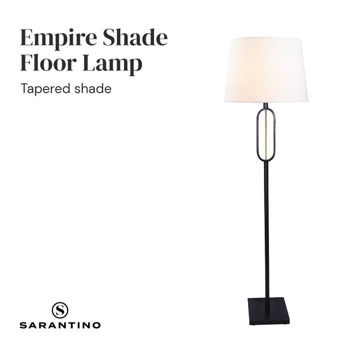 Sarantino Classic Floor Lamp with Empire Shade-Home & Garden > Lighting-Koala Lamps and Lighting