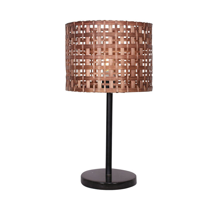 Black store rattan lamps