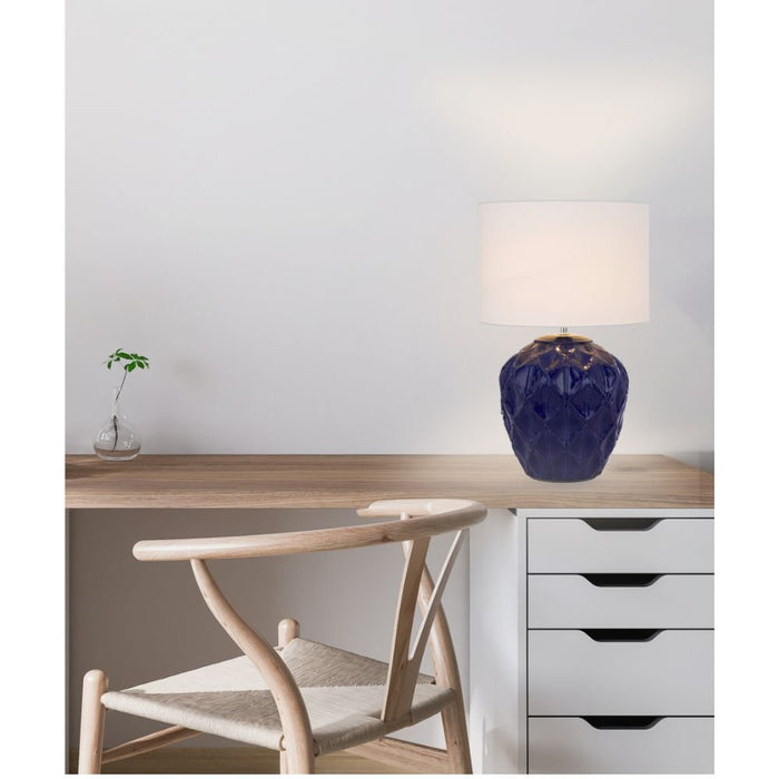 Telbix DIAZ - Textured Ceramic Table Lamp Telbix, TABLE LAMP, telbix-diaz-textured-ceramic-table-lamp