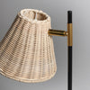 Yvette Rattan Floor Lamp-Home & Garden > Lighting-Koala Lamps and Lighting